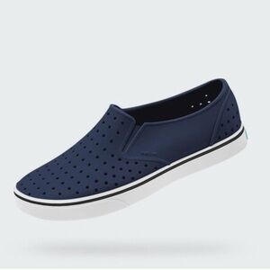 Native Navy White Men's Miles Waterproof Slip on Sneakers Size 11